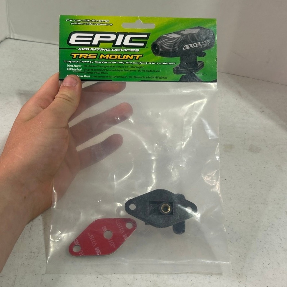 EPIC Mounting Devices TRS Mount 3 in 1 Tripod RAM Surface Adhesive STC-EPCRAM